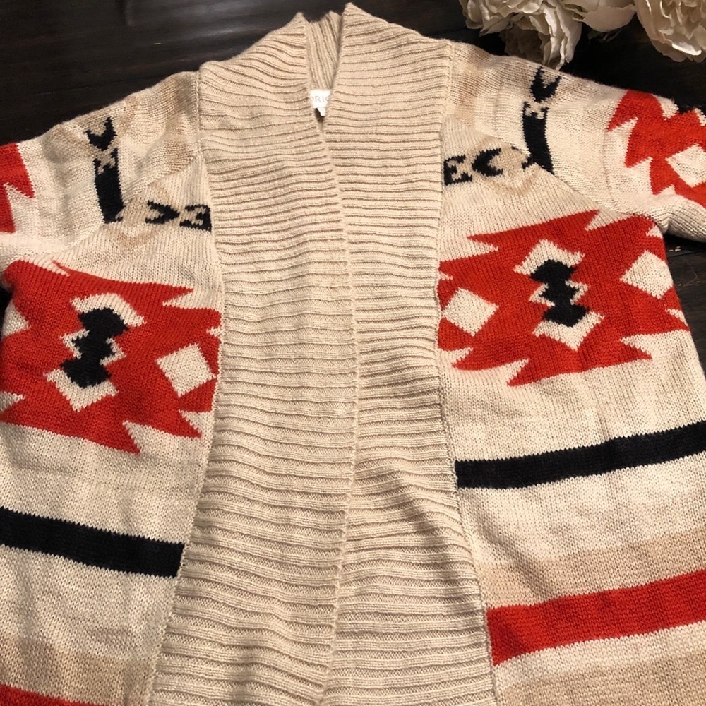 Apricot long sweater 12/L